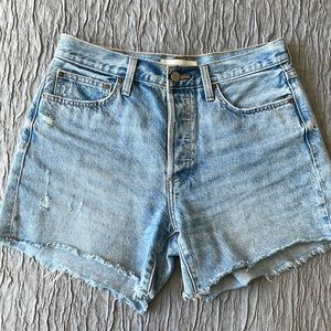 Aritzia Denim Forum The Ex Boyfriend midi short